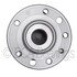 WE61152 by NTN - Wheel Bearing and Hub Assembly - Steel, Natural, without Wheel Studs