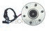 WE61195 by NTN - Wheel Bearing and Hub Assembly - Steel, Natural, with Wheel Studs