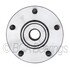 WE61174 by NTN - Wheel Bearing and Hub Assembly - Steel, Natural, with Wheel Studs