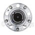 WE61202 by NTN - Wheel Bearing and Hub Assembly - Steel, Natural, with Wheel Studs