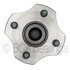 WE61280 by NTN - Wheel Bearing and Hub Assembly - Steel, Natural, with Wheel Studs