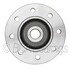 WE61268 by NTN - Wheel Bearing and Hub Assembly - Steel, Natural, with Wheel Studs