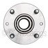 WE61269 by NTN - Wheel Bearing and Hub Assembly - Steel, Natural, with Wheel Studs