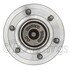 WE61286 by NTN - Wheel Bearing and Hub Assembly - Steel, Natural, with Wheel Studs