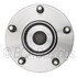 WE61315 by NTN - Wheel Bearing and Hub Assembly - Steel, Natural, with Wheel Studs