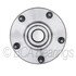 WE61344 by NTN - Wheel Bearing and Hub Assembly - Steel, Natural, with Wheel Studs