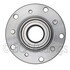 WE61338 by NTN - Wheel Bearing and Hub Assembly - Steel, Natural, without Wheel Studs