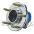 WE61381 by NTN - Wheel Bearing and Hub Assembly - Steel, Natural, with Wheel Studs