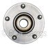 WE61414 by NTN - Wheel Bearing and Hub Assembly - Steel, Natural, with Wheel Studs