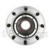 WE61403 by NTN - Wheel Bearing and Hub Assembly - Steel, Natural, with Wheel Studs