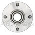 WE61454 by NTN - Wheel Bearing and Hub Assembly - Steel, Natural, with Wheel Studs