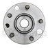 WE61483 by NTN - Wheel Bearing and Hub Assembly - Steel, Natural, with Wheel Studs