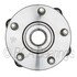 WE61503 by NTN - Wheel Bearing and Hub Assembly - Steel, Natural, with Wheel Studs