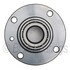 WE61512 by NTN - Wheel Bearing and Hub Assembly - Steel, Natural, without Wheel Studs