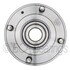 WE61538 by NTN - Wheel Bearing and Hub Assembly - Steel, Natural, with Wheel Studs