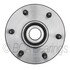 WE61573 by NTN - Wheel Bearing and Hub Assembly - Steel, Natural, with Wheel Studs