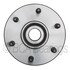 WE61574 by NTN - Wheel Bearing and Hub Assembly - Steel, Natural, with Wheel Studs