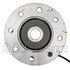 WE61591 by NTN - Wheel Bearing and Hub Assembly - Steel, Natural, with Wheel Studs