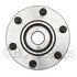 WE61614 by NTN - Wheel Bearing and Hub Assembly - Steel, Natural, with Wheel Studs