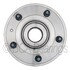 WE61625 by NTN - Wheel Bearing and Hub Assembly - Steel, Natural, with Wheel Studs