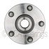 WE61648 by NTN - Wheel Bearing and Hub Assembly - Steel, Natural, with Wheel Studs