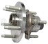 WE60461 by NTN - Wheel Bearing and Hub Assembly - Steel, Natural, with Wheel Studs