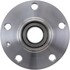 WE60687 by NTN - Wheel Bearing and Hub Assembly - Steel, Natural, without Wheel Studs