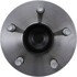 WE60791 by NTN - Wheel Bearing and Hub Assembly - Steel, Natural, with Wheel Studs