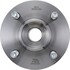 WE60796 by NTN - Wheel Bearing and Hub Assembly - Steel, Natural, with Wheel Studs