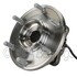 WE60936 by NTN - Wheel Bearing and Hub Assembly - Steel, Natural, with Wheel Studs