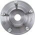 WE60985 by NTN - Wheel Bearing and Hub Assembly - Steel, Natural, with Wheel Studs