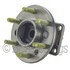 WE61048 by NTN - Wheel Bearing and Hub Assembly - Steel, Natural, with Wheel Studs