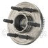 WE61030 by NTN - Wheel Bearing and Hub Assembly - Steel, Natural, with Wheel Studs