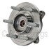 WE61038 by NTN - Wheel Bearing and Hub Assembly - Steel, Natural, with Wheel Studs