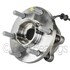 WE61172 by NTN - Wheel Bearing and Hub Assembly - Steel, Natural, with Wheel Studs