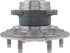 WE61272 by NTN - Wheel Bearing and Hub Assembly - Steel, Natural, with Wheel Studs