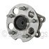 WE61058 by NTN - Wheel Bearing and Hub Assembly - Steel, Natural, with Wheel Studs