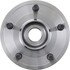 WE61534 by NTN - Wheel Bearing and Hub Assembly - Steel, Natural, with Wheel Studs