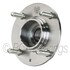 WE61318 by NTN - Wheel Bearing and Hub Assembly - Steel, Natural, with Wheel Studs