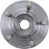 WE61444 by NTN - Wheel Bearing and Hub Assembly - Steel, Natural, with Wheel Studs