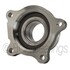 WE61487 by NTN - Wheel Bearing and Hub Assembly - Steel, Natural, without Wheel Studs