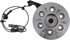 WE61766 by NTN - Wheel Bearing and Hub Assembly - Steel, Natural, with Wheel Studs