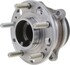 WE61788 by NTN - Wheel Bearing and Hub Assembly - Steel, Natural, with Wheel Studs