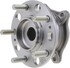 WE61789 by NTN - Wheel Bearing and Hub Assembly - Steel, Natural, with Wheel Studs