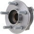 WE61790 by NTN - Wheel Bearing and Hub Assembly - Steel, Natural, with Wheel Studs