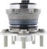 WE61770 by NTN - Wheel Bearing and Hub Assembly - Steel, Natural, with Wheel Studs