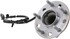 WE61797 by NTN - Wheel Bearing and Hub Assembly - Steel, Natural, with Wheel Studs