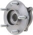 WE61802 by NTN - Wheel Bearing and Hub Assembly - Steel, Natural, with Wheel Studs