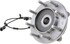 WE61807 by NTN - Wheel Bearing and Hub Assembly - Steel, Natural, with Wheel Studs