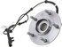 WE61803 by NTN - Wheel Bearing and Hub Assembly - Steel, Natural, with Wheel Studs